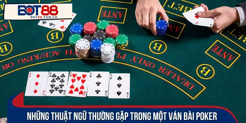 Những hành động thường gặp khi trong một ván bài Poker