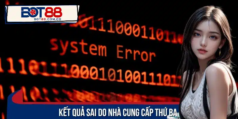 Nếu kết quả sai lệch do bên thứ ba, bet thủ sẽ không cần chịu trách nhiệm