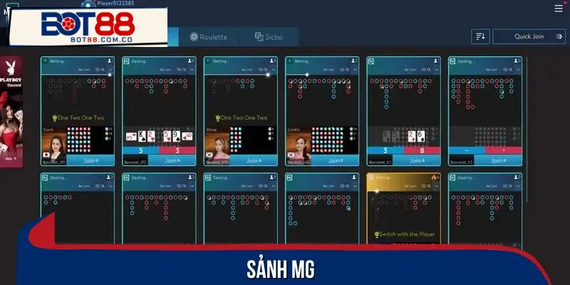 Sảnh MG mang đậm chất châu Âu chuyên nghiệp, sang trọng